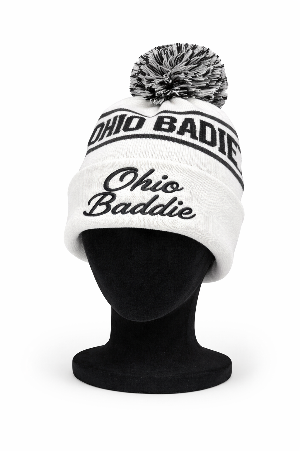 Ohio Baddie® Pom Beanie – Winter Collection