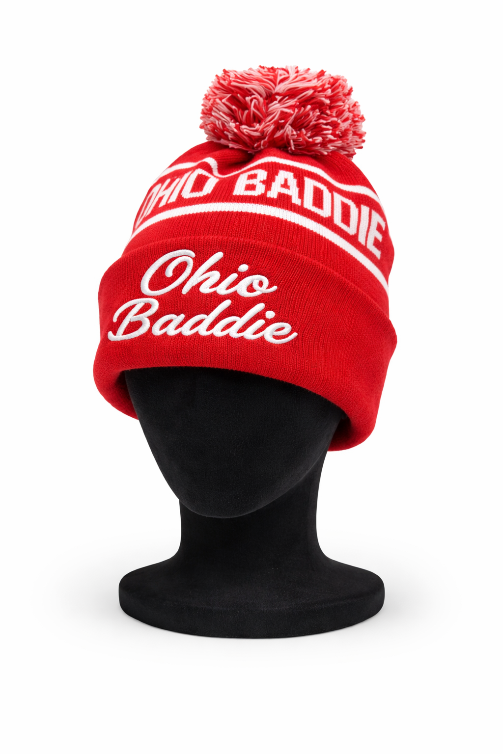 Ohio Baddie® Pom Beanie – Winter Collection